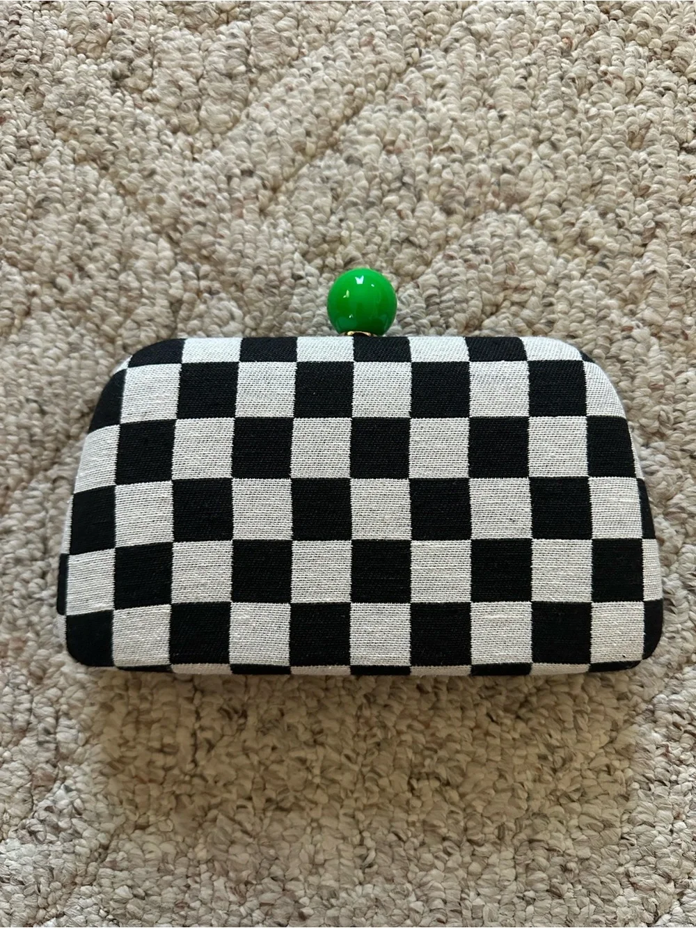 Shiraleah Checkered Clutch
